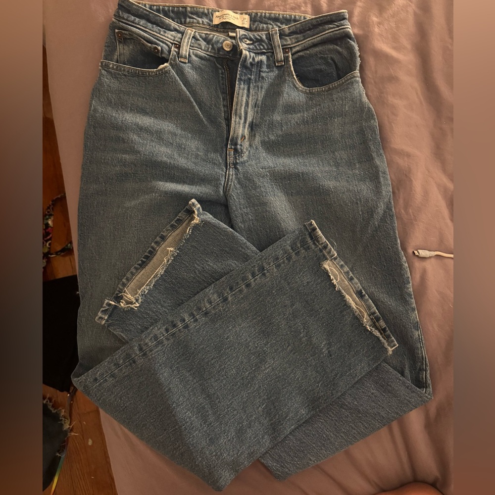 Abercrombie & Fitch High Rise Denim Jeans
